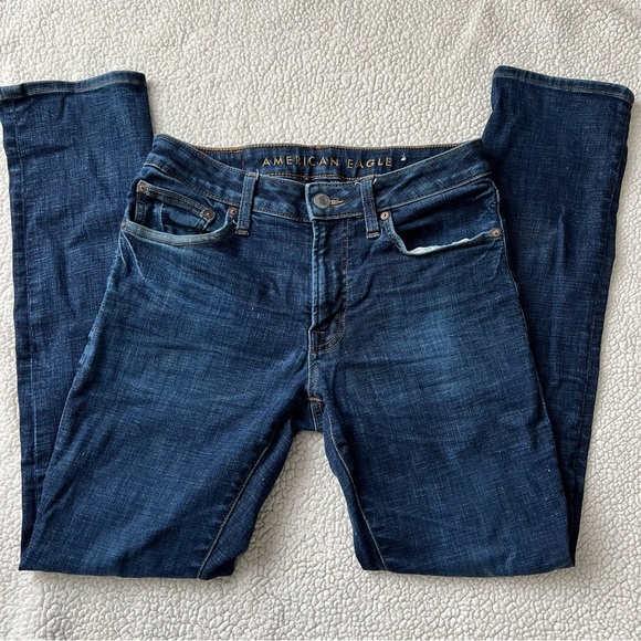 AE Men’s Slim Straight Flex Jeans - Picture 5 of 8